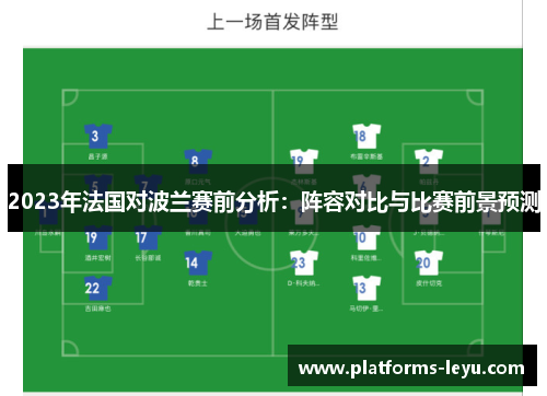 2023年法国对波兰赛前分析：阵容对比与比赛前景预测